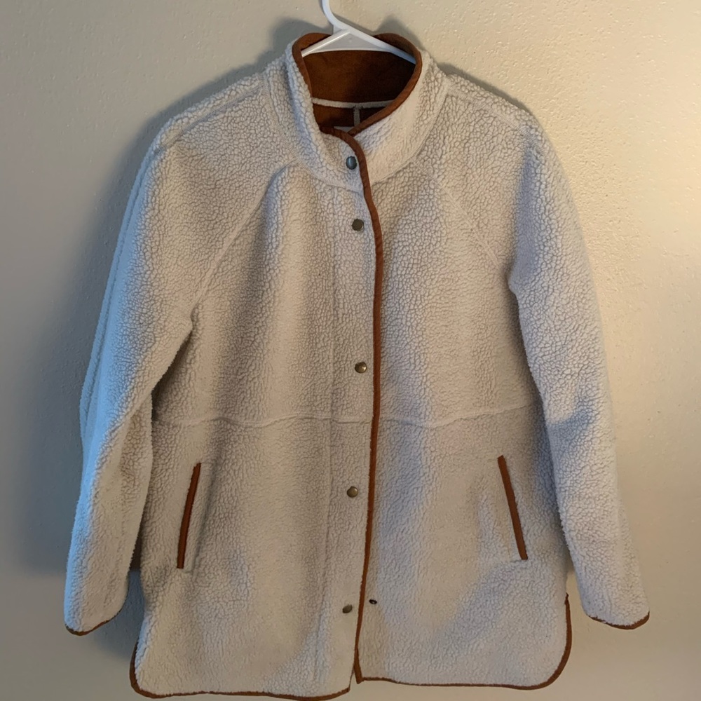 Old navy sheepskin jacket
